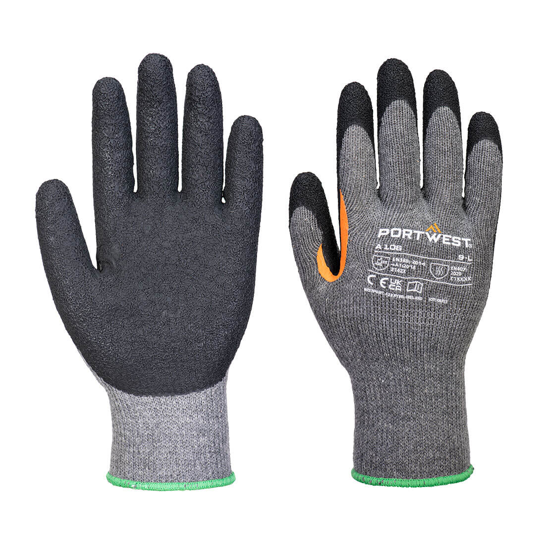 A106 - Rukavice Grip 10 s latexovým povrstvením (12ks)
