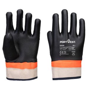A402 - Rukavice Grip PVC Sandy s dvojitým máčaním