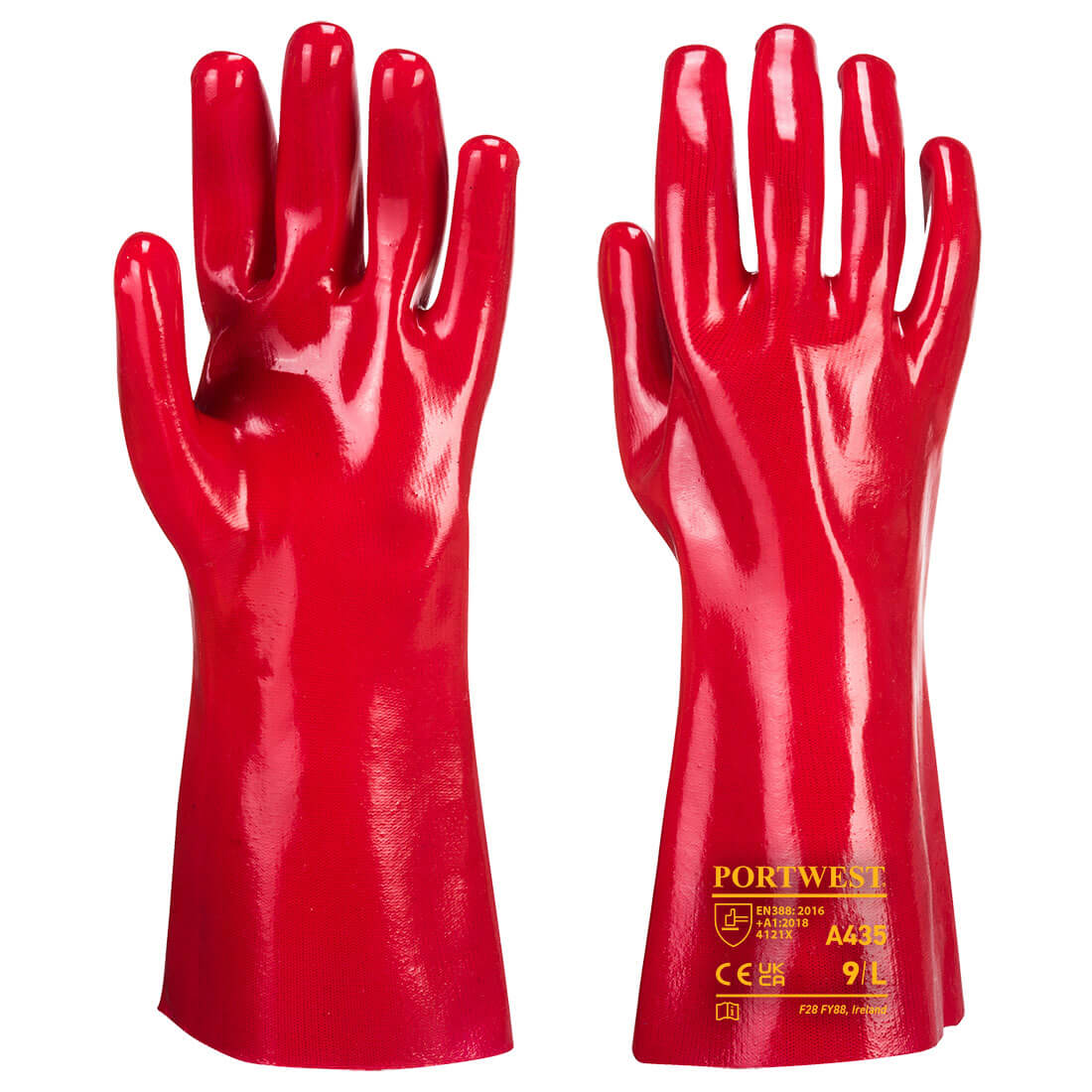 A435 - PVC manžetová rukavica