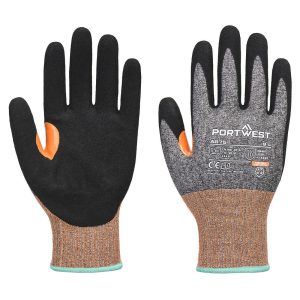 A675 - CS Cut G18 Nitrile Sandy Glove A7