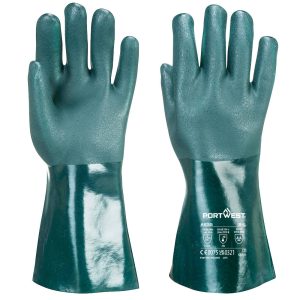 A835 - Rukavice PVC dvojzložkové 35 cm