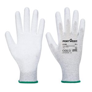 AB199 - ESD 13 PU polomáčané rukavice Essential Multipack (12 párov)