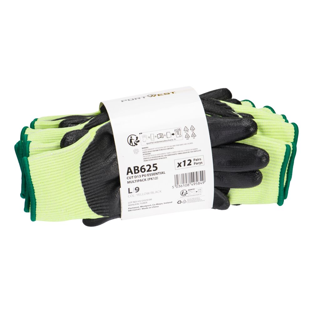 AB625 - Cut D13 PU Essential Multipack (12 ks)