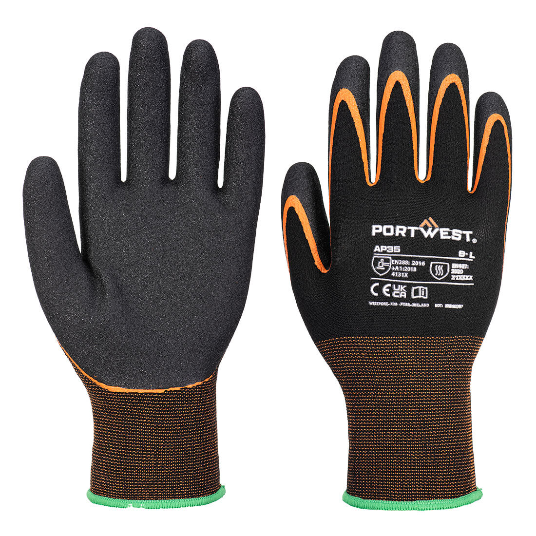 AP35 - Nitrilové rukavice s dvojitou dlaňou Grip 15