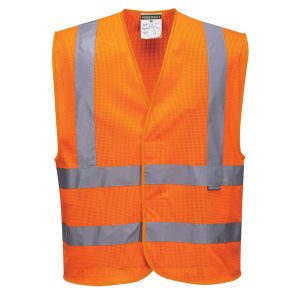 C370 - MeshAir vesta s čiernym lemom