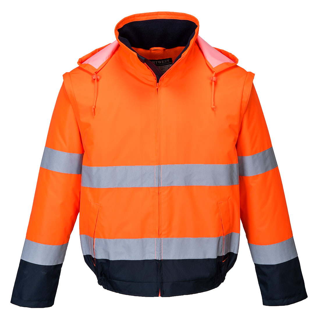 C464 - Hi-Vis 2-v-1 bunda Essential Lite Bomber