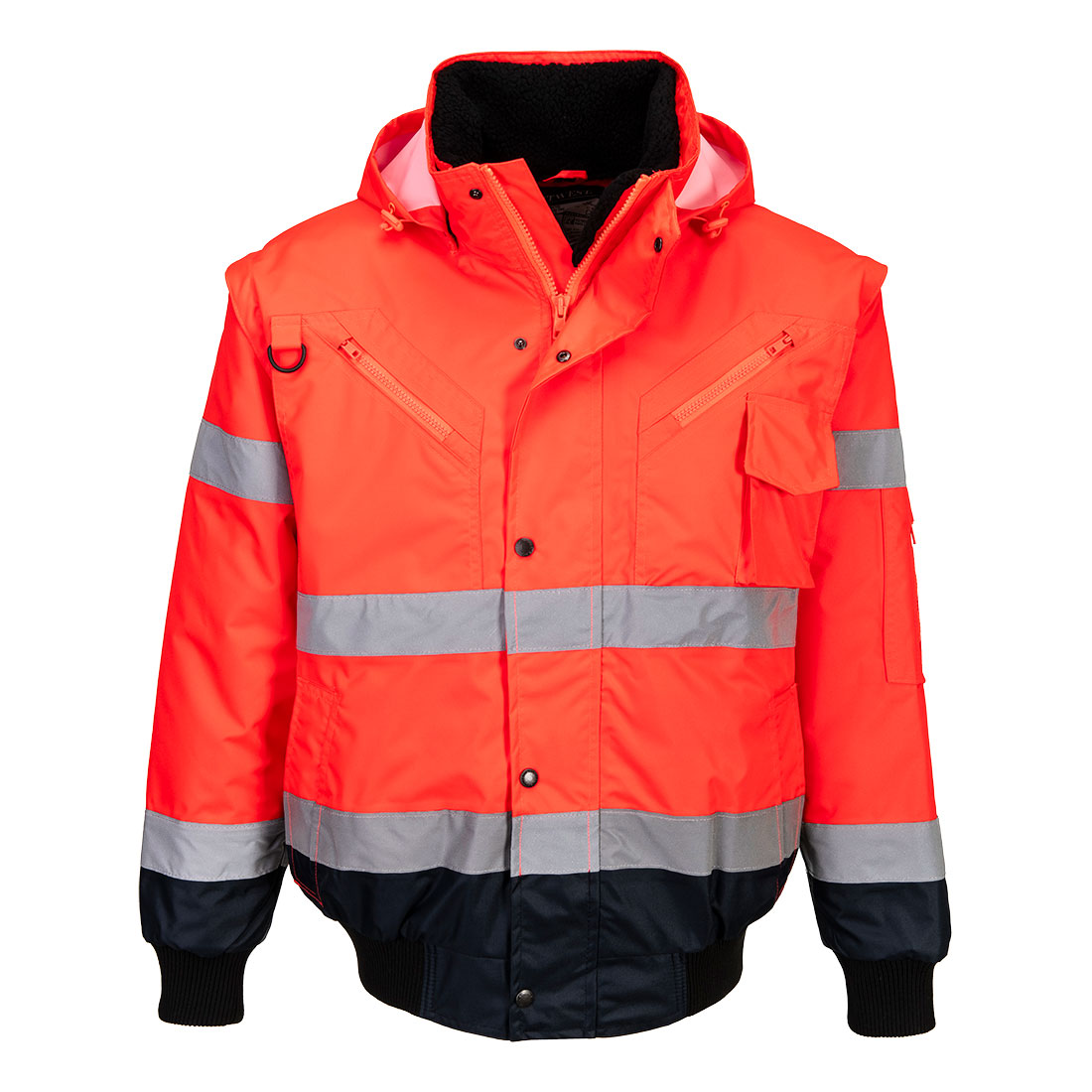C465 - Hi-Vis 3v1 Contrast Bomber