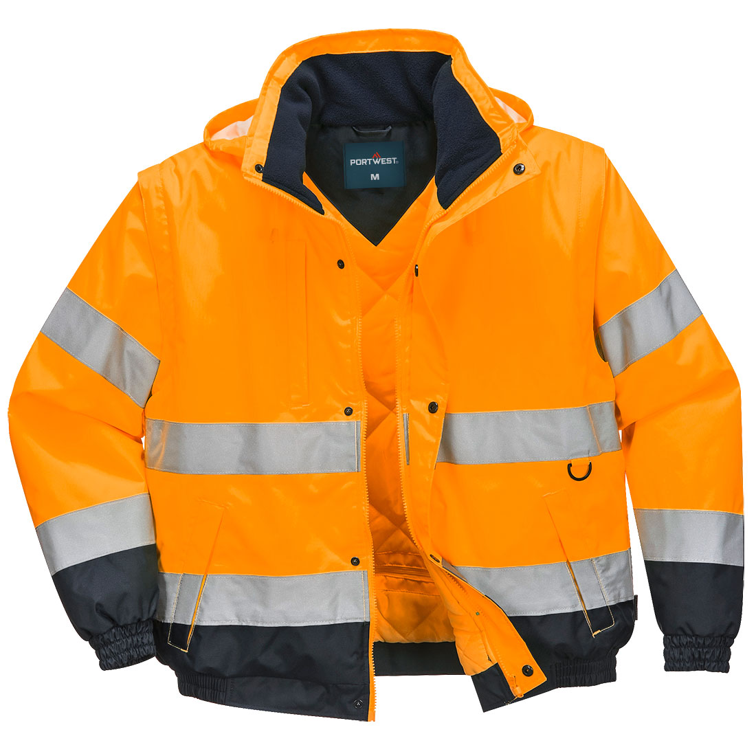 C468 - Vetrovka Hi-Vis 2 v 1