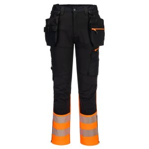 DX457 - DX4 Hi-Vis triedy 1 nohavice Craft s odnímateľným vreckom