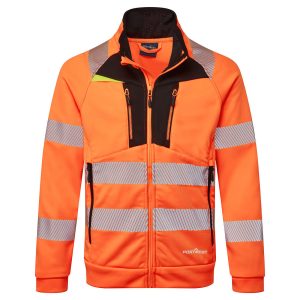 DX477 - DX4 Hi-Vis mikina so zipsom