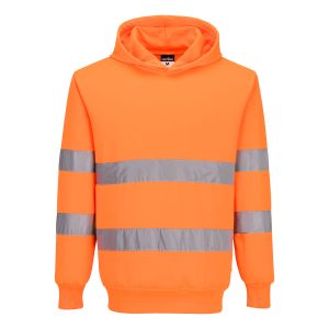 ES304 - ES1 Essential Hi-Vis mikina s kapucňou