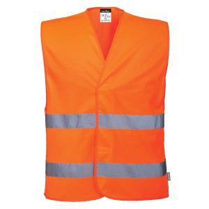 ES474 - ES1 Essential Hi-Vis vesta s dvoma pásmi