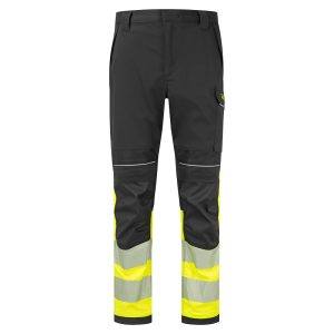FR450 - Pracovné nohavice PW3 Modaflame Hi-Vis triedy 1 FR