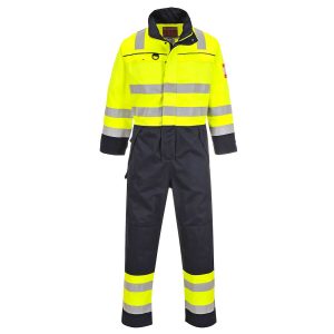 FR60 - Nehorľavá kombinéza Multi-Norm Hi-Vis