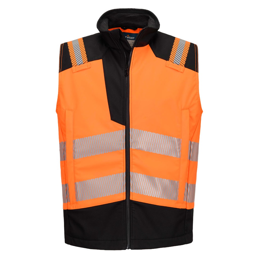 FR719 - PW3 Modaflame softshellová Hi-Vis FR vesta