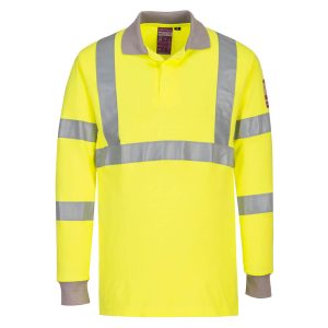 FR77 - FR Modaflame Hi-Vis antistatická polokošeľa s dlhým rukávom