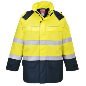 FR79 - Nehorľavá vetrovka Bizflame Rain+ Hi-Vis Arc