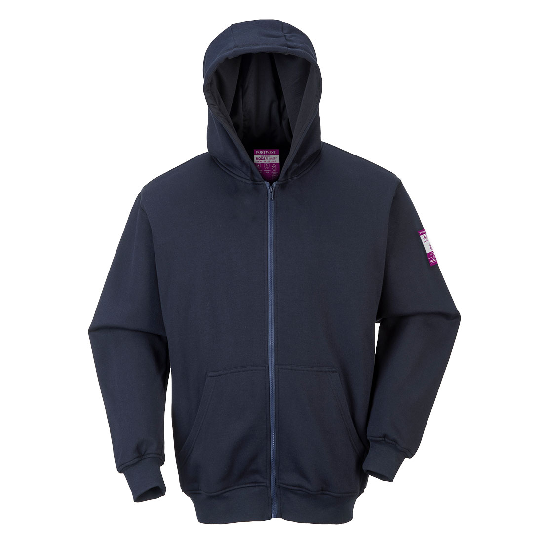 FR81 - FR Modaflame mikina so zipom a kapucňou
