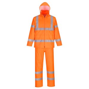 H448 - Hi-Vis Packaway pršiplášte