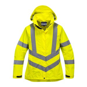 LW70 - Dámska priedušná bunda do dažďa Hi-Vis
