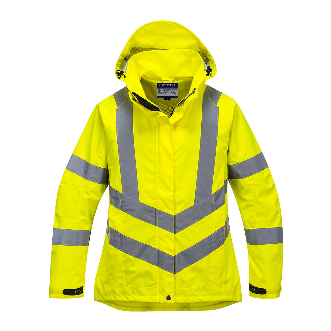 LW70 - Dámska priedušná bunda do dažďa Hi-Vis