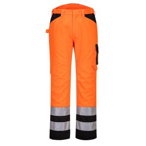 PW241 - Servisné nohavice PW2 Hi-Vis