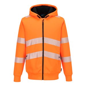 PW321 - PW321 Hi-Vis zimná mikina so zipsom
