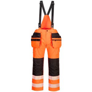 PW356 - Nohavice na traky PW3 Hi-Vis