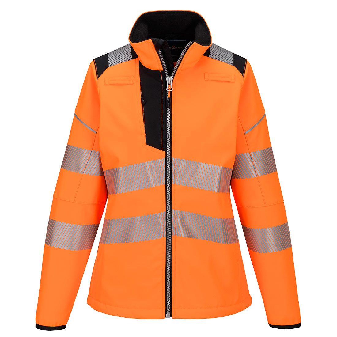PW381 - Dámsky softshell PW3 Hi-Vis