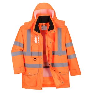 RT27 - Reflexná vetrovka Hi-Vis Traffic 7v1 RIS