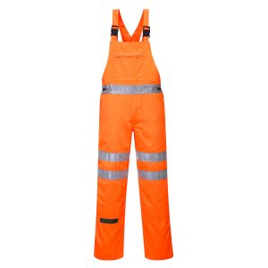 RT43 - Hi-Vis Poly-bavlnené nohavice na traky