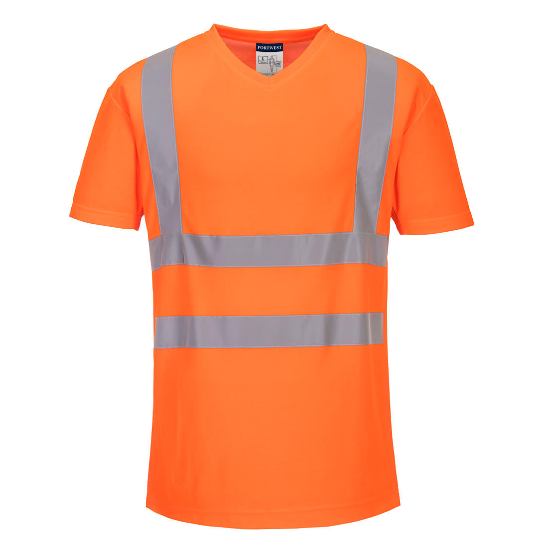S179 - Mesh tričko s výstrihom do V