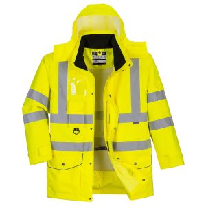 S427 - Reflexná vetrovka Hi-Vis Traffic 7 v 1