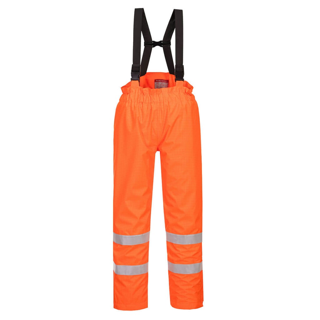 S781 - Nehorľavé FR antistatické nohavice Bizflame Hi-Vis