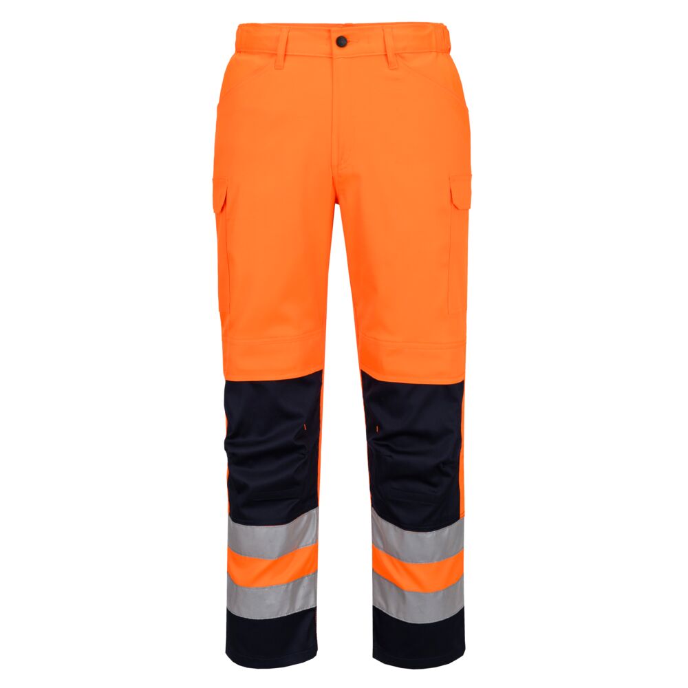 T143 - Hi-Vis Lightweight Mesh Panel Trousers