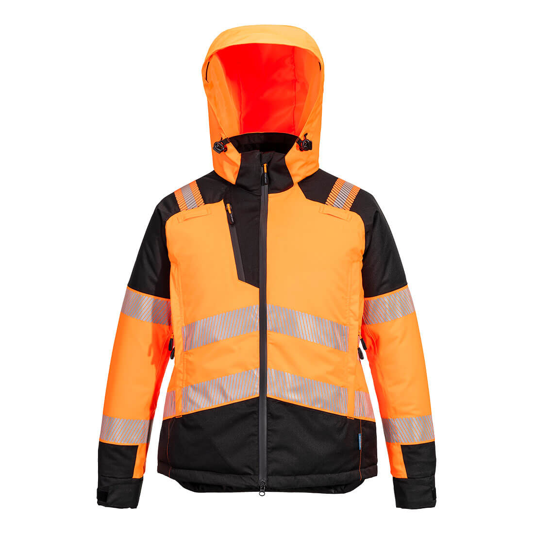 T162 - PW3 Dámska Zimná Hi-Vis Bunda