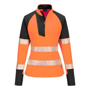 T173 - PW3 Hi-Vis Dámska mikina 1/4 zips
