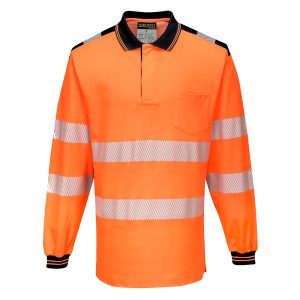 T184 - PW3 Hi-Vis Polo tričko L/S