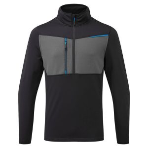 T755 - WX3 Polo-zipsový fleece